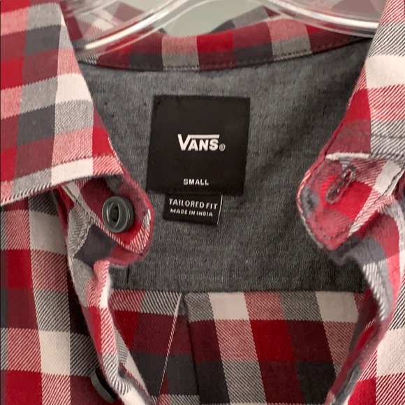 New Van’s Classic Flannel Button up shirt - Picture 3 of 12